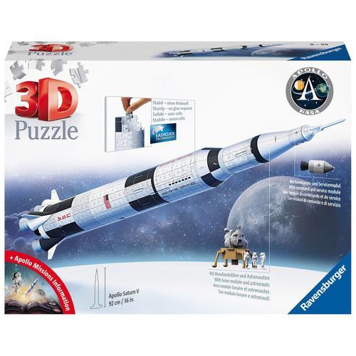 Puzzle Puzzle 3d Fusée Spatiale Saturne V / Nasa