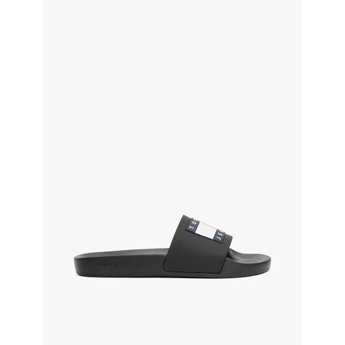 Tommy Jeans Flag Pool Sld Ess Colour Noir