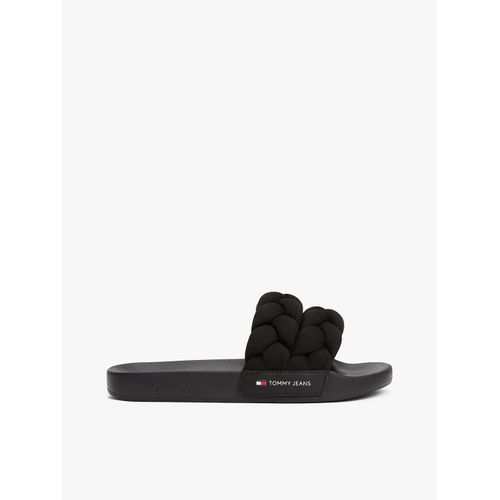Claquettes Bride Tressée Tjw Braided Slide/black