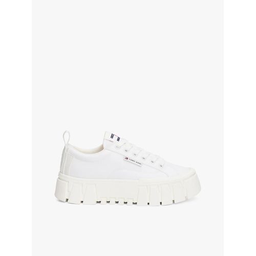 Baskets Plateforme Crantée Tjw Flatform Sneaker Nylon/ecru