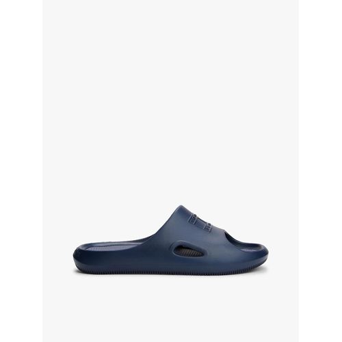 Claquettes En Relief Avec Découpes Tjm Sporty Pool Slide/dark Blue
