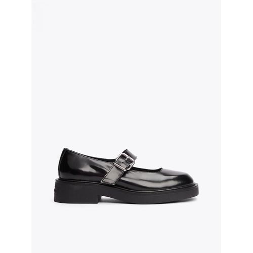 Mary Janes En Cuir À Talon Carré Tjw Mary Jane Shoe/Black - 42