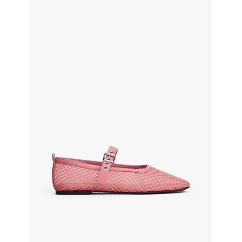Mary Janes En Tulle Tjw Mesh Maryjane Ballerina/tahiti Berry
