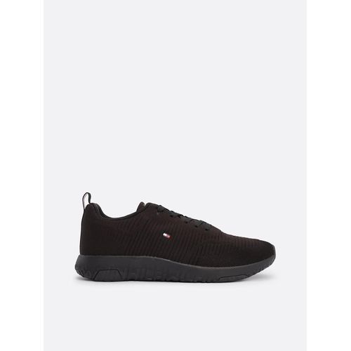 Tommy Hilfiger Corporate Knit Rib Baskets Noires Pour