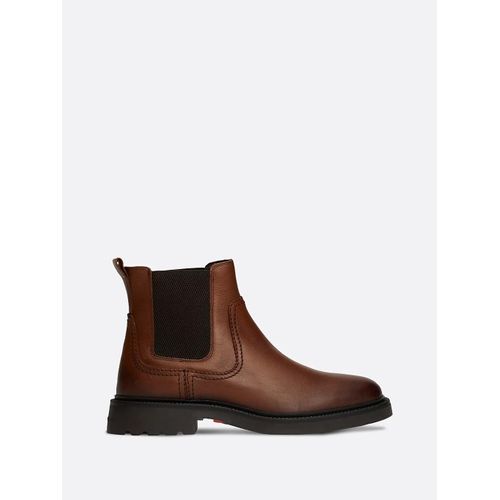 Bottes Chelsea Légères En Cuir Hilfiger Comfort Lwt Lth Chelsea/Winter Cognac - 46