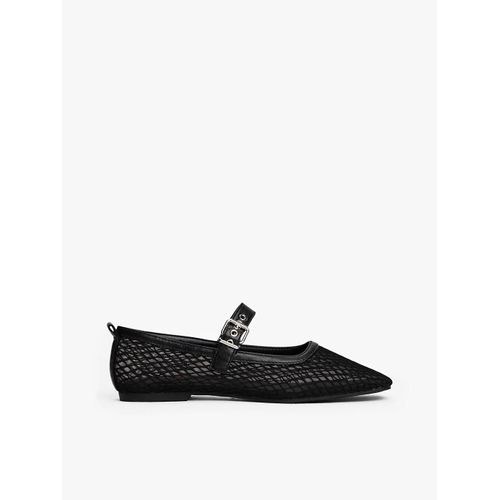 Mary Janes En Tulle Tjw Mesh Maryjane Ballerina/black