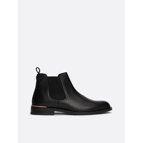 Bottes Chelsea En Cuir À Bande Emblématique Core Rwb Hilfiger Lth Chelsea/Black - 46