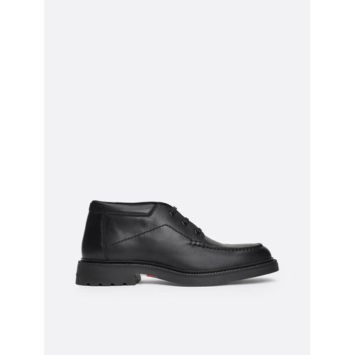 Bottes Basses Légères En Cuir Hilfiger Comfort Lwt Lth M Toe B/black