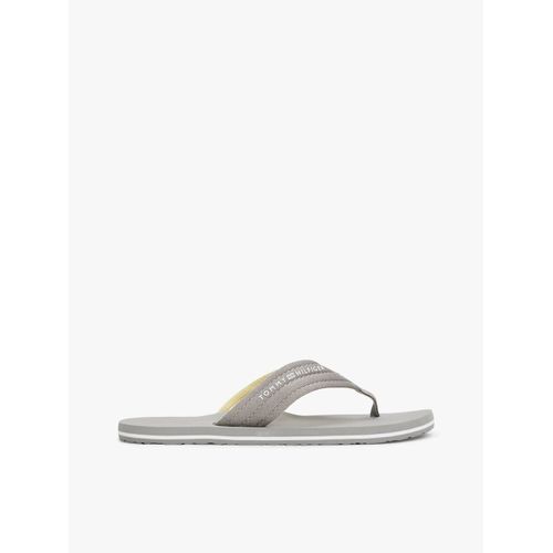 Tongs En Toile Logo Hilfiger Nyc Beach Sandal/universal Grey