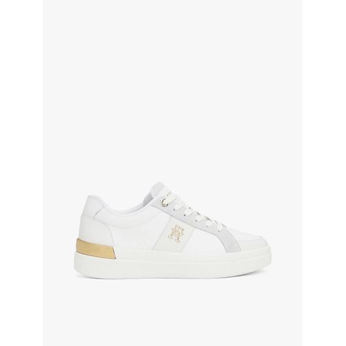 Baskets En Cuir Th Fashion Court Sneaker/white
