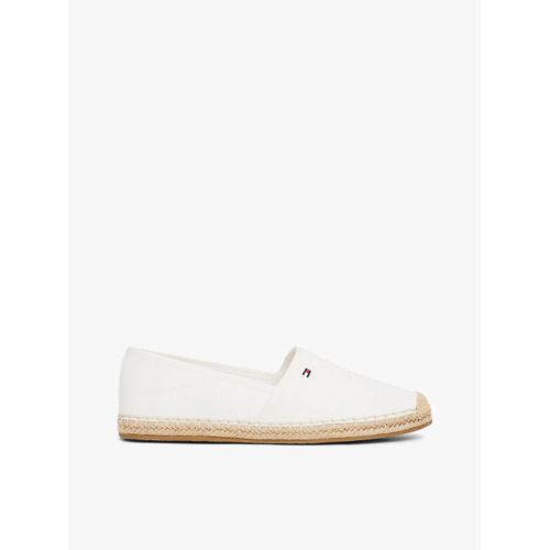 Espadrilles En Toile Drapeau Brodé Flag Canvas Espadrille/ecru