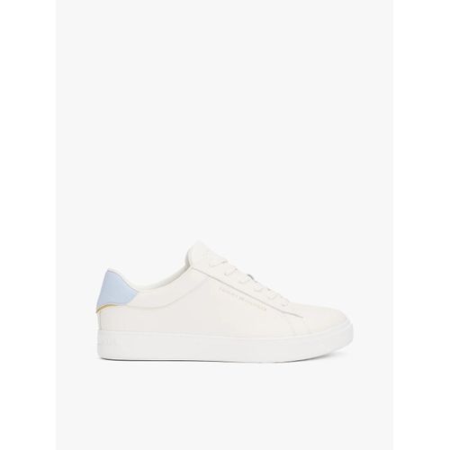 Baskets En Cuir Essential Court Sneaker/off White