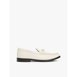 Mocassins En Cuir Mors Soft Leather Horsebit Loafer/muslin