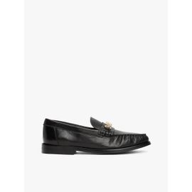 Mocassins En Cuir Mors Soft Leather Horsebit Loafer/black