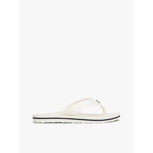 Tongs En Toile Monogramme Th Th Chain Print Beach Sandal/ivory