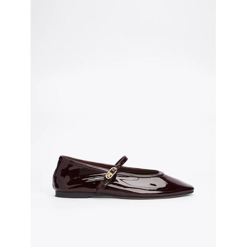 Ballerines Mary Jane En Cuir Verni Ballerina Maryjane Patent/black