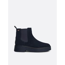 Bottes Chelsea Chunky Ton Sur Ton En Daim Minimal Suede Chelsea Flag/military Denim