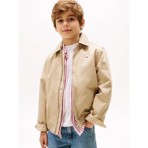 Veste Universitaire À Drapeau Brodé Cotton Ivy Jacket/Sandalwood - 98 Cm