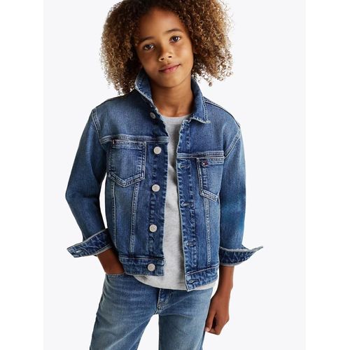 Veste Trucker Oversize En Denim Oversized Trucker Vintage/Blue - 74 Cm