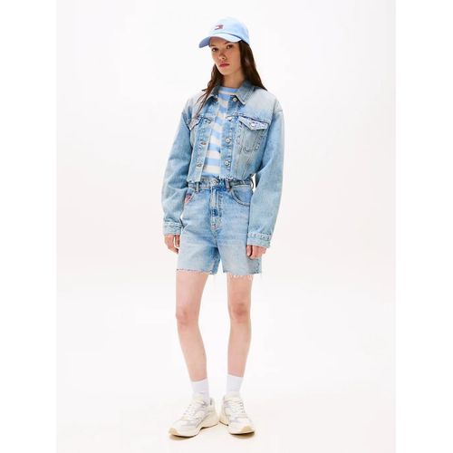 Short Mom En Denim Mom Short Rwb Ci6033/Denim Mid Light Blue - 25