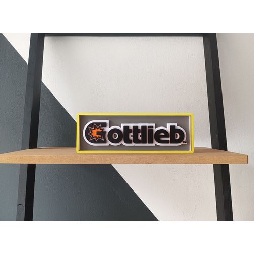 Plaque Deco Flipper Gottlieb