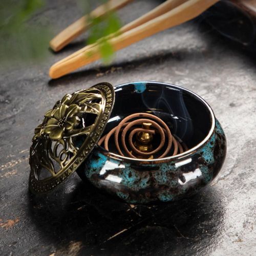 Brûleur d'encens en bois de santal coloré, réduit l'anxiété, fourniture de salle de Yoga