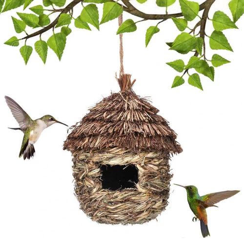 Abri De Couchage Pour Oiseaux, Résistant Aux Morsures, Pour L'été Et L'hiver, Cage De Nid Suspendue, Accessoires