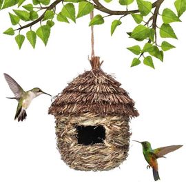 Abri De Couchage Pour Oiseaux, Résistant Aux Morsures, Pour L'été Et L'hiver, Cage De Nid Suspendue, Accessoires