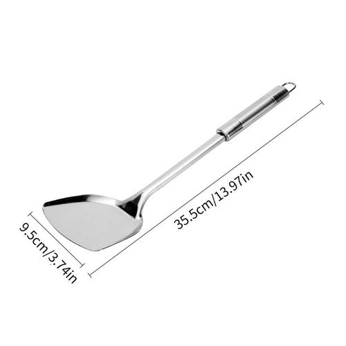 Ensemble D'ustensiles De Cuisine À Long Manche, Spatule Wok En Acier Inoxydable, Ustensiles De Cuisine Durables