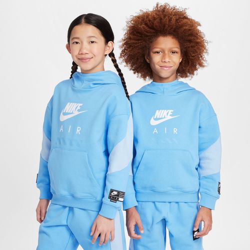 Sweat À Capuche En Tissu Fleece Nike Air Pour Ado - Bleu