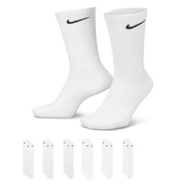 Chaussettes De Training Mi-Mollet Nike Everyday Cushioned (6 Paires) - Blanc