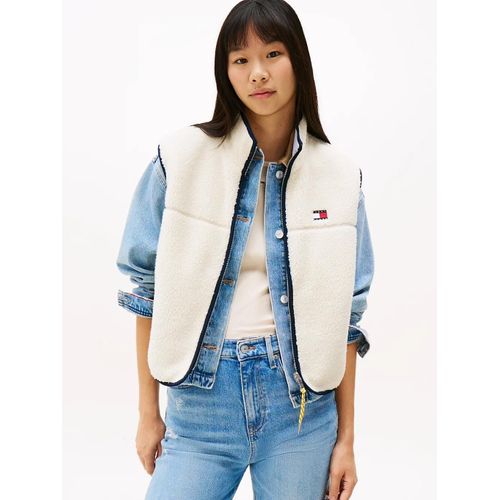 Gilet Sans Manches Fourrure Sherpa Réversible Tjw Reversible Teddy Vest/Off White - Xl
