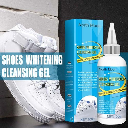 Kit de nettoyage de chaussures, 100ml, vernis blanc, brosse, baskets décontractées en cuir, fournitures d'entretien