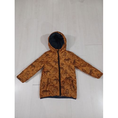 Blouson Enfant , Orange, Animaux,Taille 7 Ans