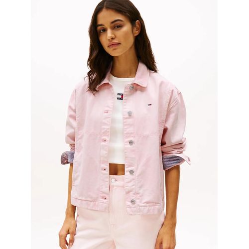 Veste En Denim Teinte En Pièce Tjw Essential Cotton Gmd Jacket/Precious Pink - Xl