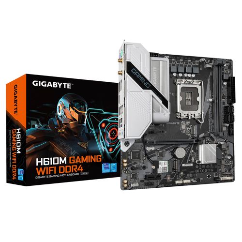 Gigabyte H610M Gaming WF Scheda Madre Micro ATX LGA 1700 DDR4 Wi-Fi per PC
