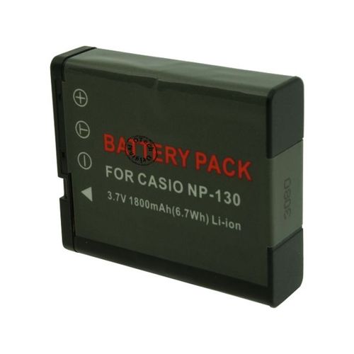Batterie pour CASIO EXILIM EX-ZR200