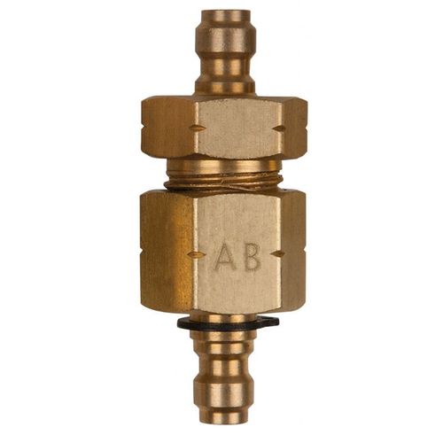 Adaptateur double KS TOOLS M16x1,5 filetage interne et externe et raccord de tuyau 3/8 (150.2346)