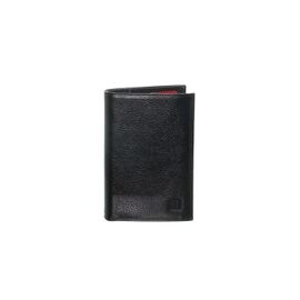 Portefeuille Hexagona en cuir ref 47970 Noir 10*15*3 cm