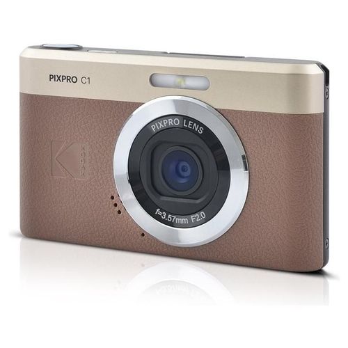 Appareil photo Compact compact - 13.0 MP - 1080p / 60 pi/s - brun