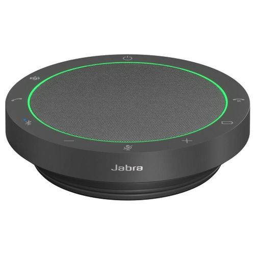 Jabra Speak2 55 Ms - Haut-Parleur Main Libre - Bluetooth - Filaire, Sans Fil - Usb-A, Usb-C - Gris Foncé - Certifié Pour Microsoft Teams, Certifié Microsoft Swift Pair