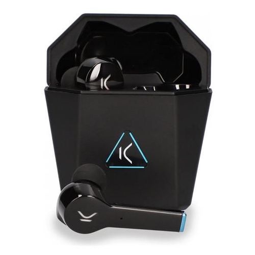 KSIX Saga - Écouteurs sans fil avec micro - intra-auriculaire - Bluetooth - noir