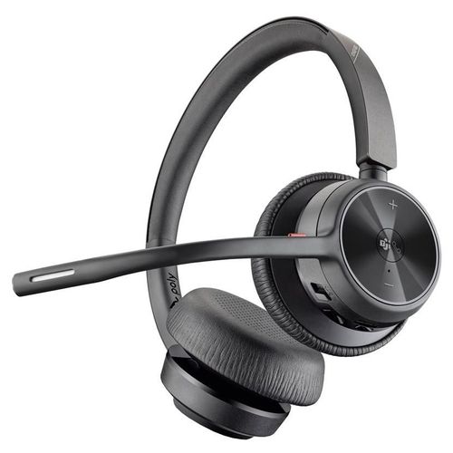 Poly Voyager 4320-M - Voyager 4300 series - micro-casque - sur-oreille - Bluetooth - sans fil, filaire - USB-A - noir - Certifié pour Microsoft Teams, certifié Zoom