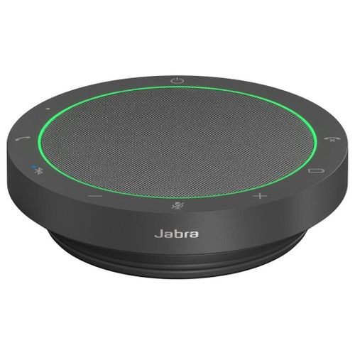 Jabra Speak2 55 Uc - Haut-Parleur Main Libre - Bluetooth - Filaire, Sans Fil - Usb-A, Usb-C - Gris Foncé - Certifié Zoom, Certifié Amazon Chime, Certifié Google Fast Pair, Certifié Google Meet