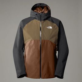 The North Face Veste À Capuche Stratos Pour Homme Stone Brown-Khaki Stone-Tnf Black-Npf Taille M Male