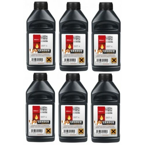 Liquide De Frein Premium Professionnel 500 Ml Par 6 -