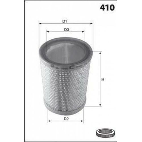 Filtre À Air Gamme Premium - Renault R11 1.4 Turbo 04/1984-12/1988