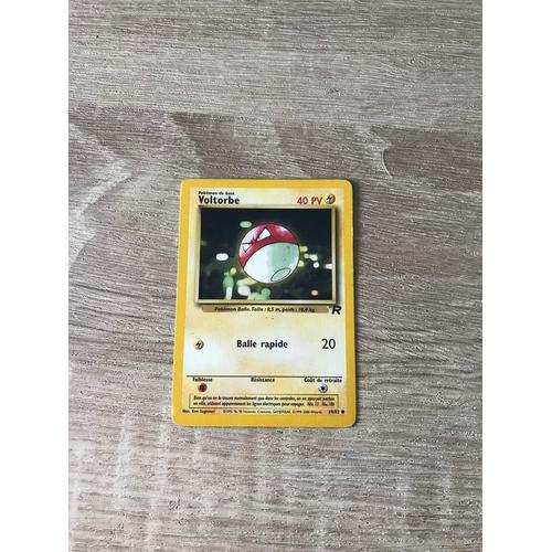 Carte Pokemon Voltorbe 69/82 Commune Team Rocket Edition 1 Fr