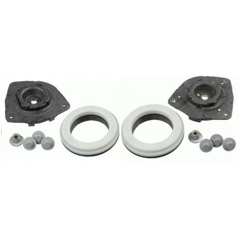 Deux Kits Coupelles D'amortisseurs Avants Avec Roulements - Renault Modus 1.5 Dci 68 À Part. 12/2004