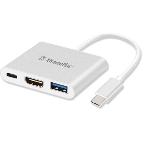 Hub USB C XTREMEMAC type C 3 ports HDMI + USB-A + USB-C PD